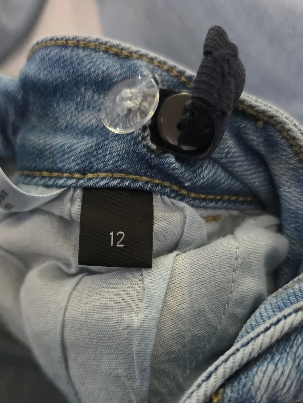 Flying Monkey Light Blue Distressed Flare Jeans